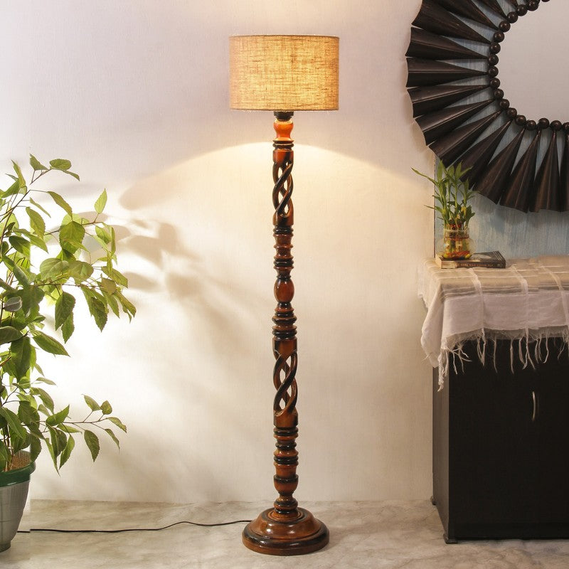 SlateRay Floor Lamp (Beige)