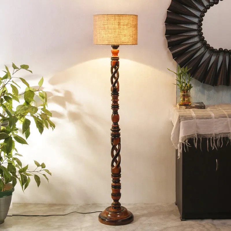 SlateRay Floor Lamp (Beige) media 1