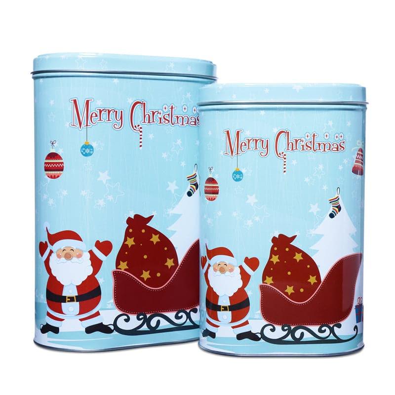 Winter Sleigh Storage Container (500 mL/750 mL) - Set Of Two media 3