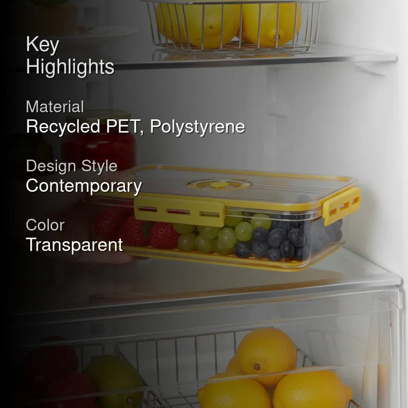 Freshsta Fridge Container - Yellow media 2