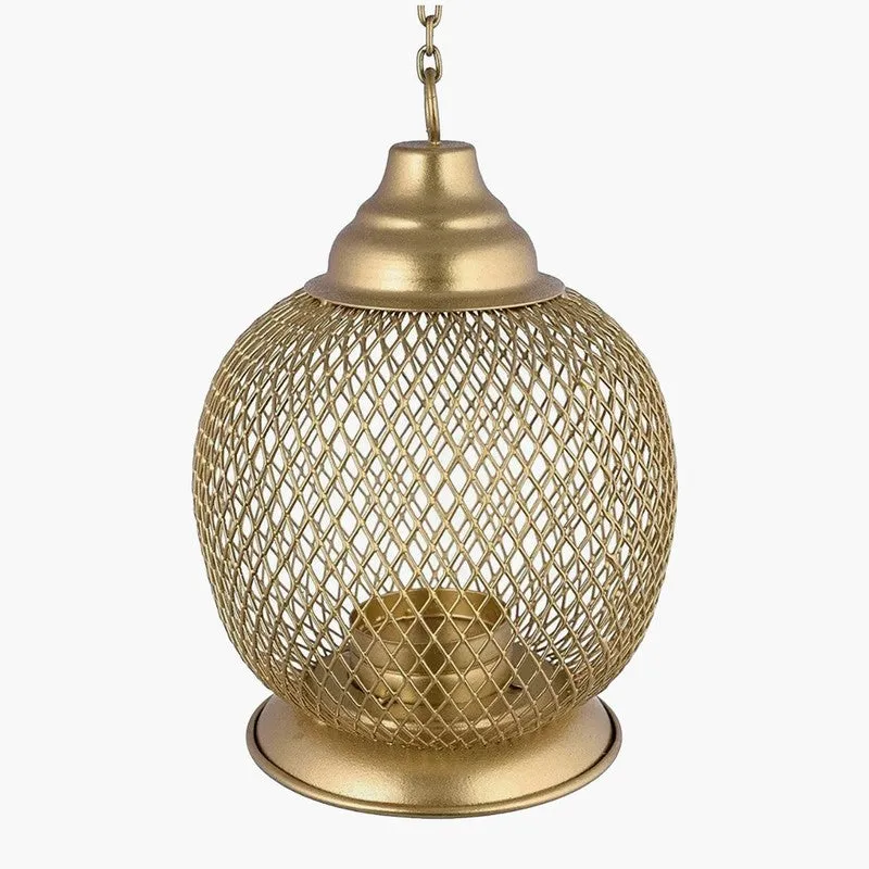 Aura Flick Tea Light Candle Holder (Gold) - Set Of Two - 7