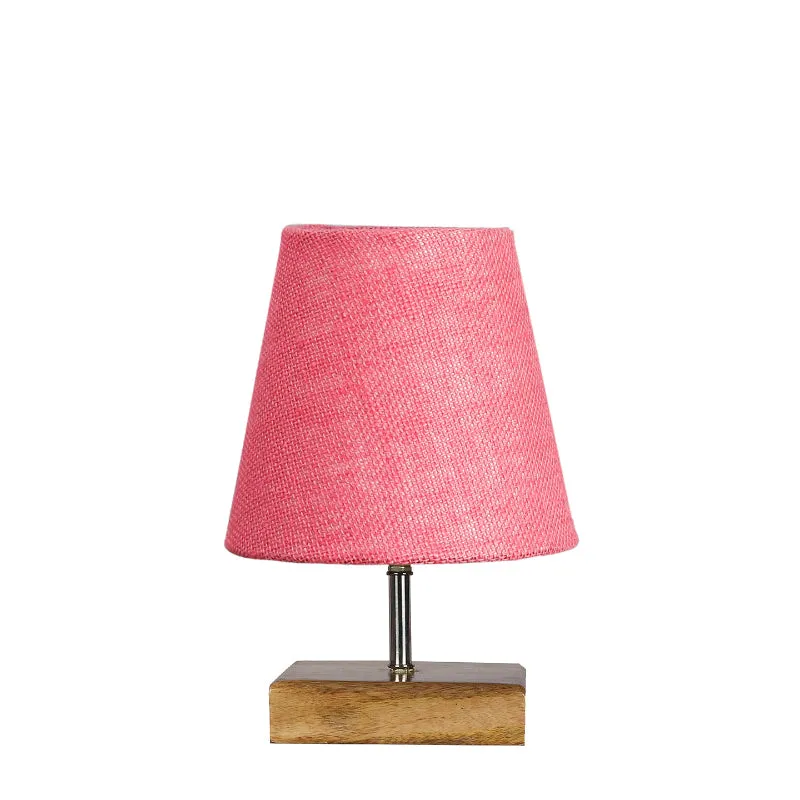 Tryda Jute Table Lamp - Pink,Brown media 4