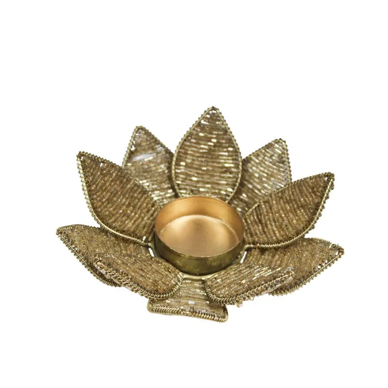 Enchanted Flower Tea Light Candle Holder media 5