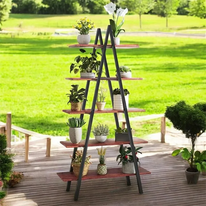 Pyramidion Metal Planter Stand media 8