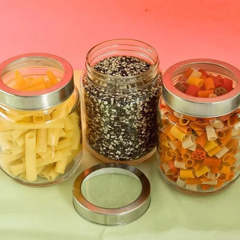 PurePantry Glass Jar (1000 mL Each) - Set Of Three media 7