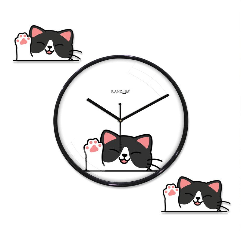 AuroraCat Wall Clock media 3