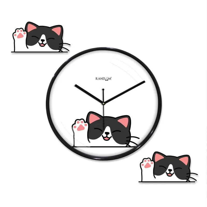 AuroraCat Wall Clock media 3