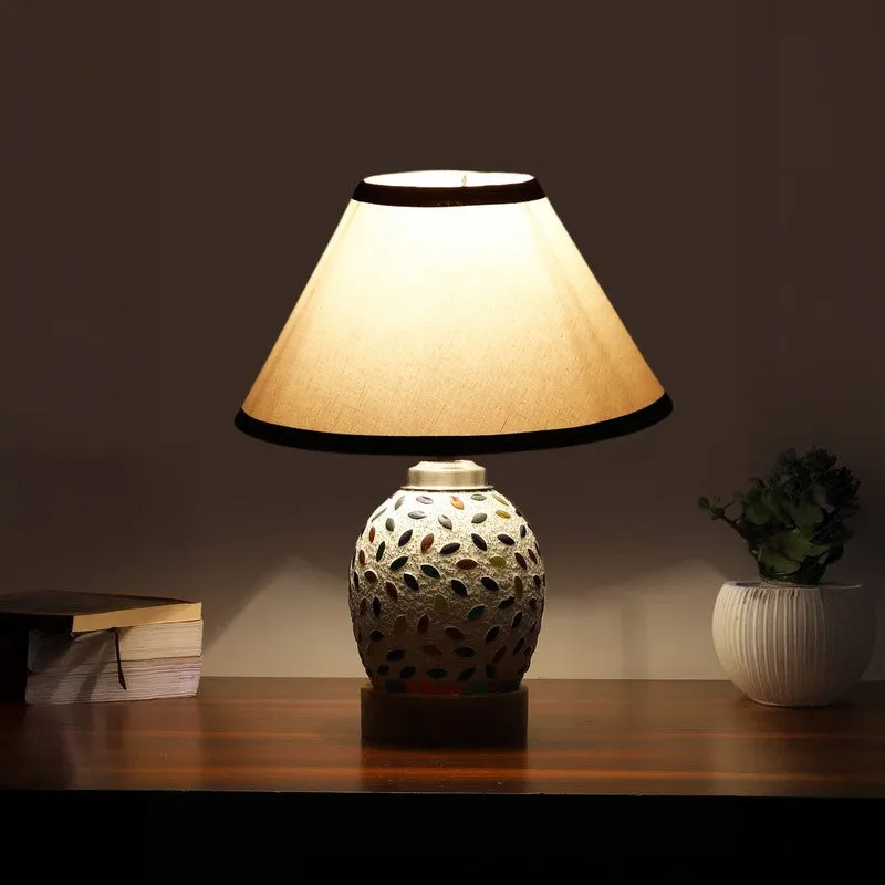 Cozira Wooden Table Lamp - Multicolor media 1