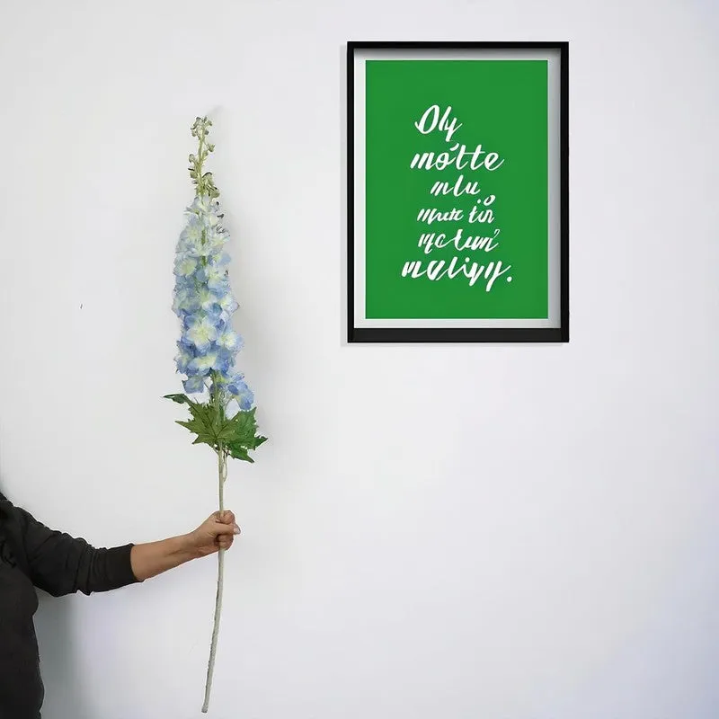 Artificial Bougainvillea Flowers Stem - Blue media 4