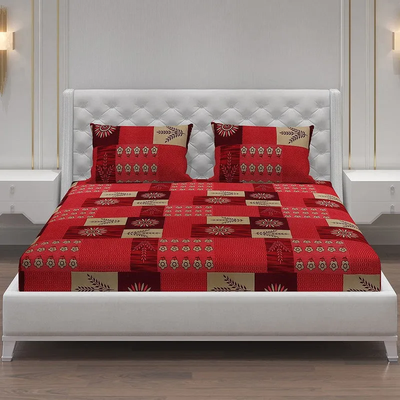 Monte Carlo Check Haven Bedsheet - 120 GSM media 3
