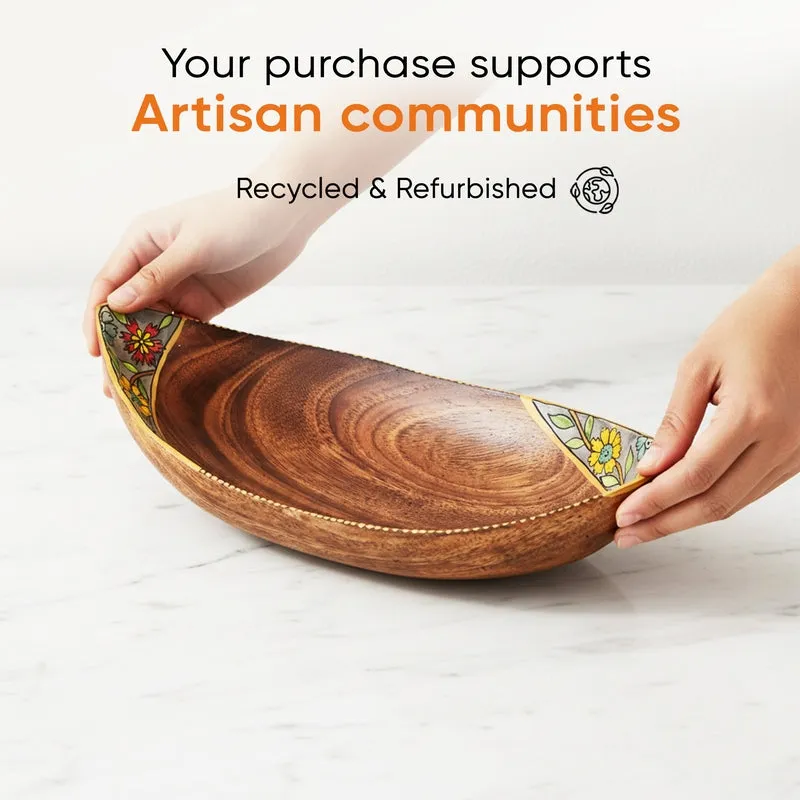 Khaas Thal Wood Platter - 6