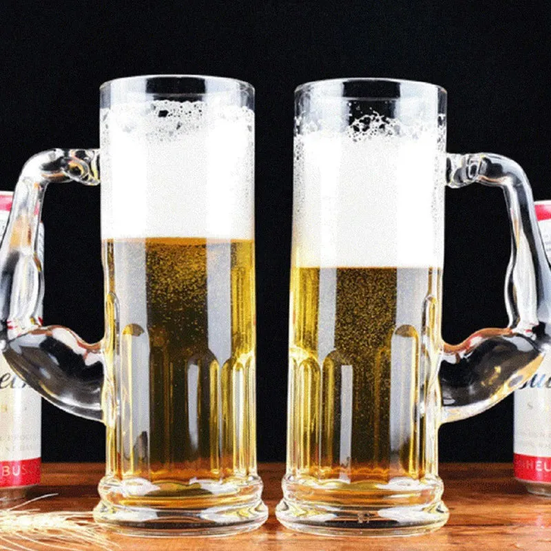 Muscle Brew Beer Mug (580 mL) - Set Of Two media 3