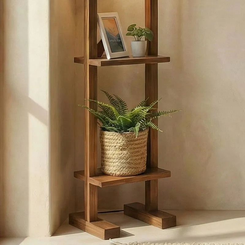 Boreal Wooden Floor Lamp With Fabric Shade media 5