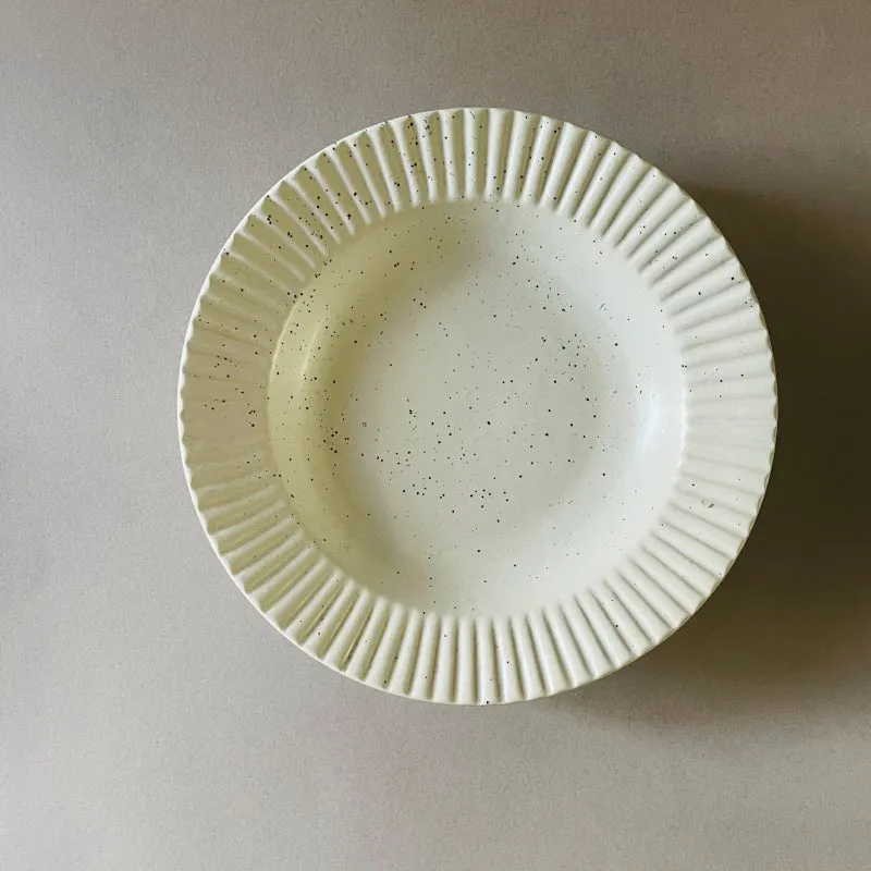 Raisel Pasta Plate (White) - Set of Two media 4