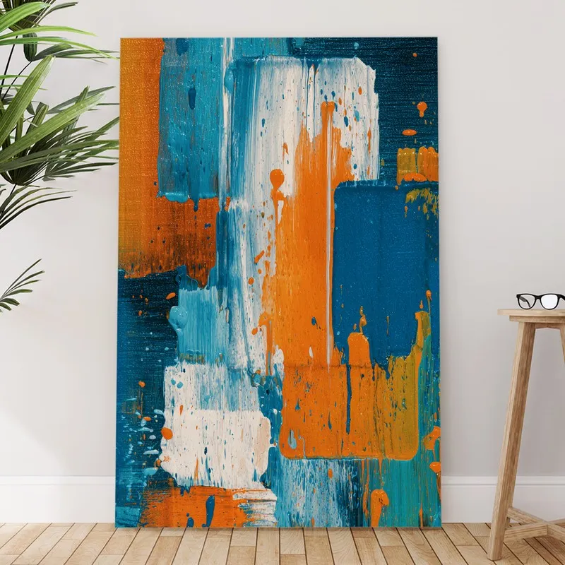 Easel Modern Texture Canvas Wall Art media 6
