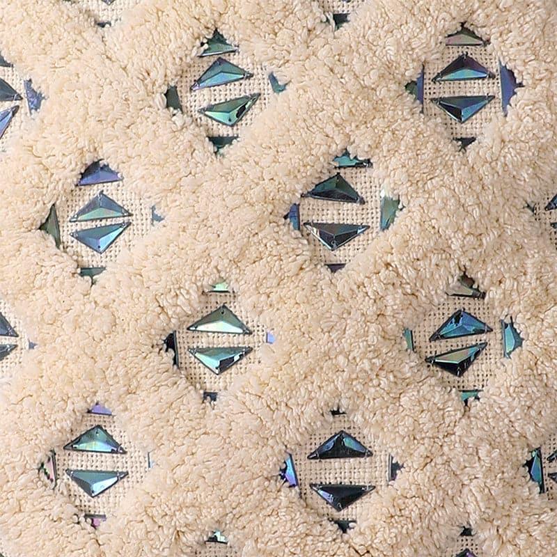 Dreva Tufted Cotton Cushion Cover - Beige media 3