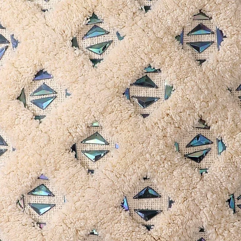 Dreva Tufted Cotton Cushion Cover - Beige media 3