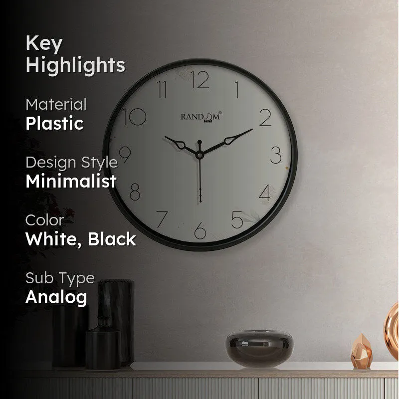 Folic Sweep Silent Wall Clock media 2