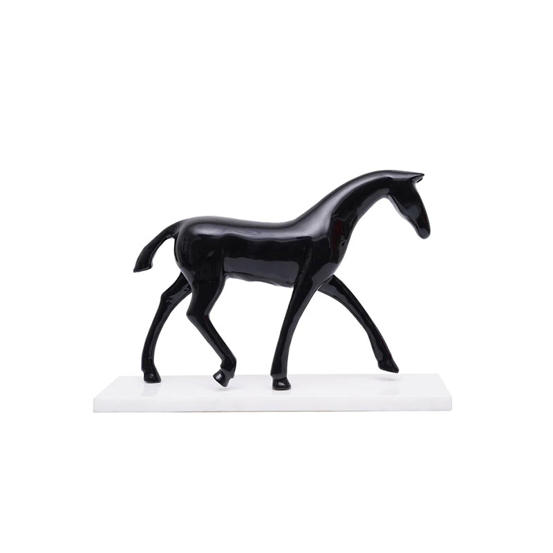 Ines Black Mare Showpiece media 4