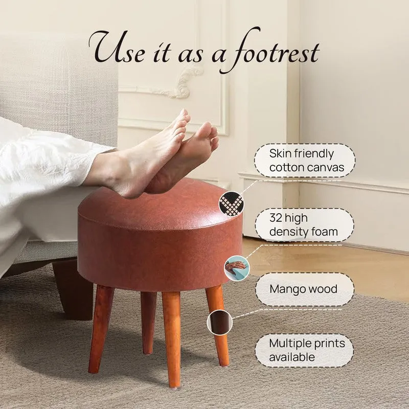 Urban Pouf Ottoman - Brown media 4