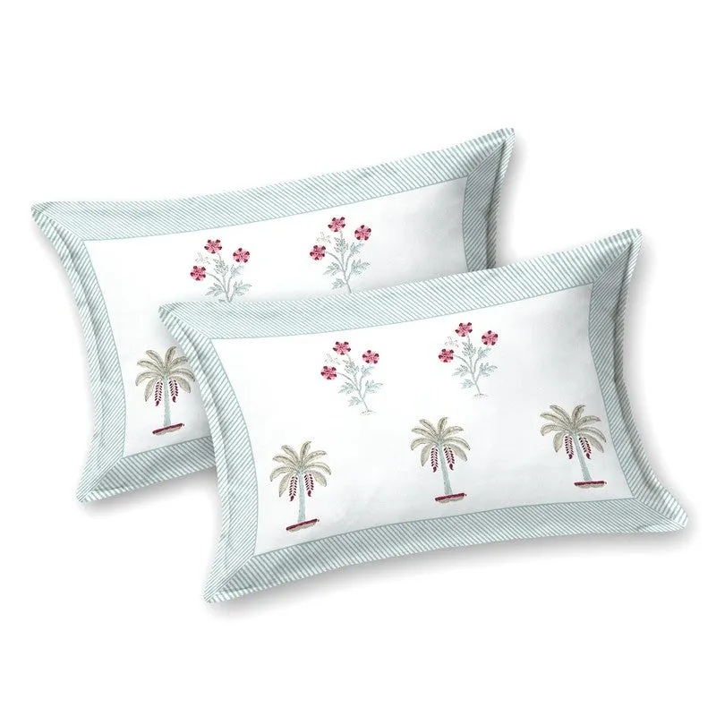 TropoFloral Cotton Bedsheet - 200 TC media 4