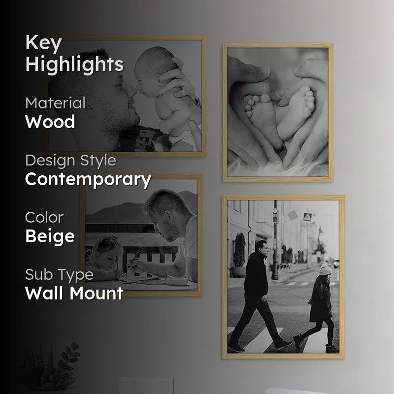 Gehra Photo Frame (Beige) - Set Of Four media 2