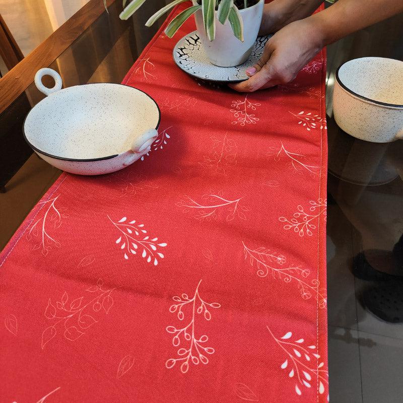 Hridya Poly Canvas Table Runner media 5
