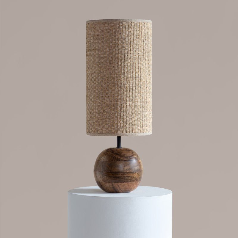 Fig Living Weave Jute Table Lamp - Brown image 5