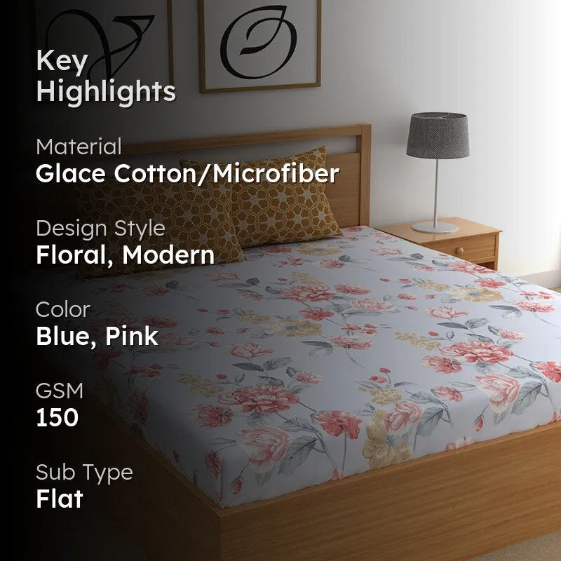 Augusta I Microfiber Microfiber Bedsheet - 150 GSM media 2