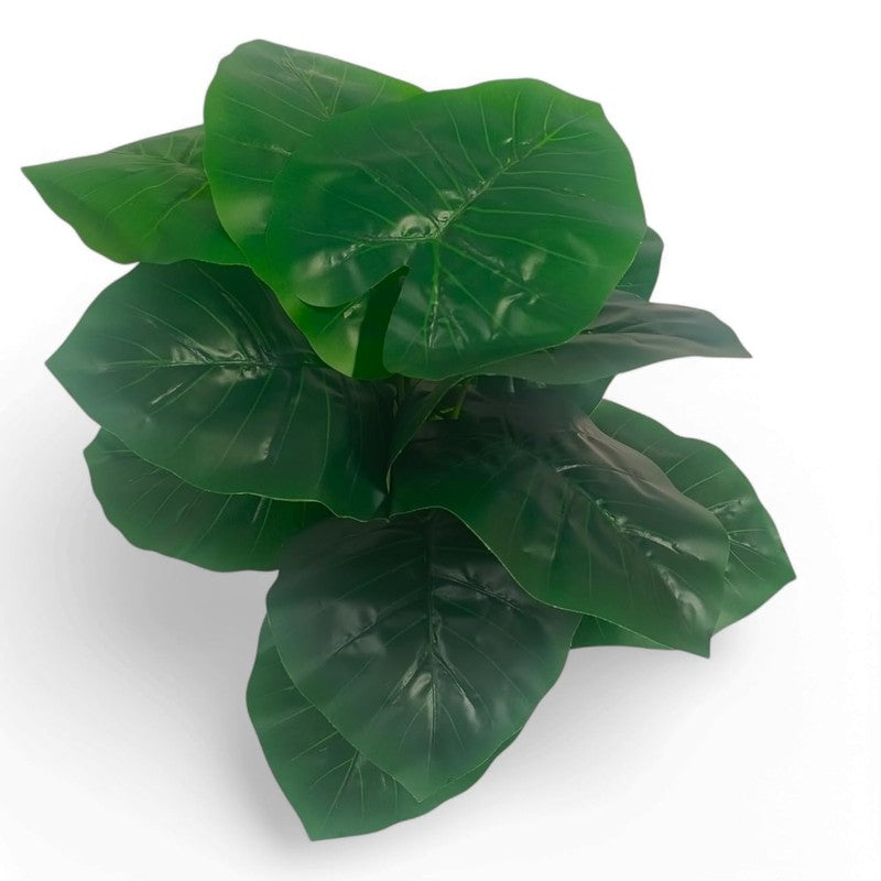 Mossique Artificial Elephant Ear Plant - 1.5 Feet media 5
