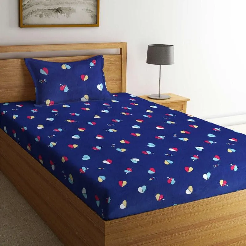 Hearty Half Whimsy Bedsheet - 180 GSM media 3