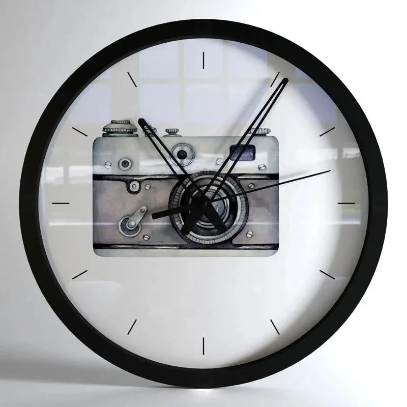 Retrocam MDF Wall Clock media 3