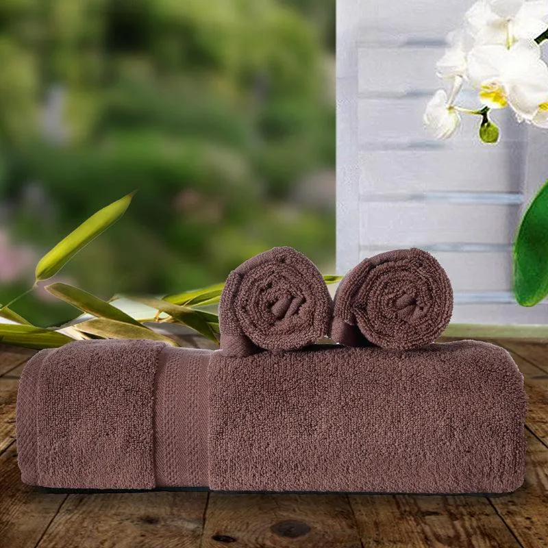 Miorah Towel Combo (Brown) - Three Piece Set media 1