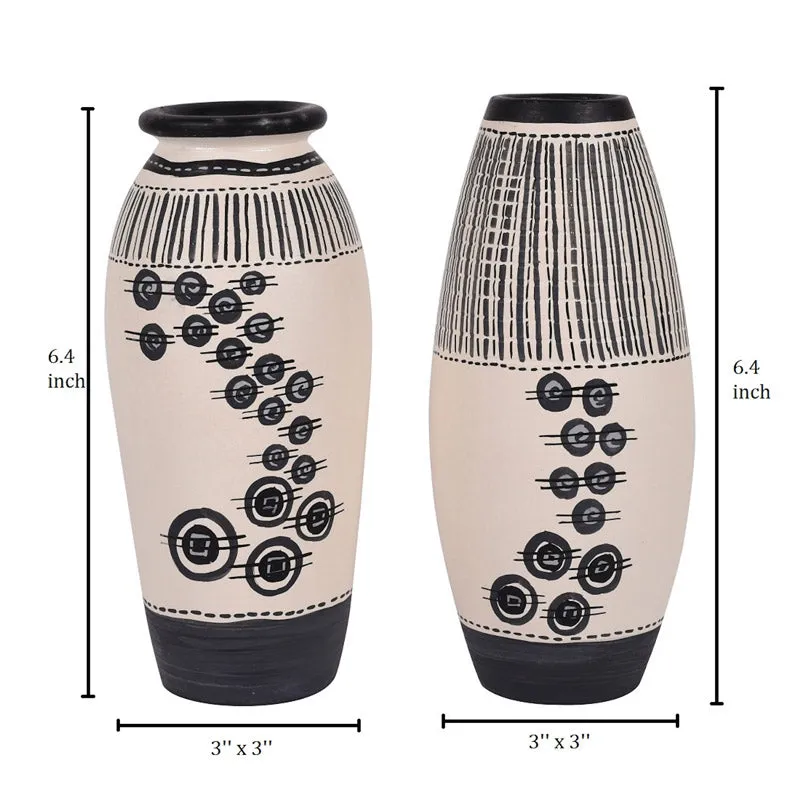 Vishaka Terracotta Vase - Set of Two media 6