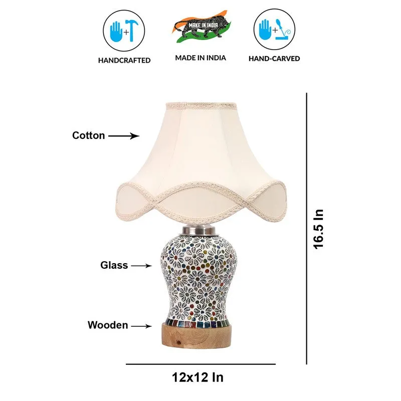 Santora Arc Wooden Table Lamp - Multicolor media 9