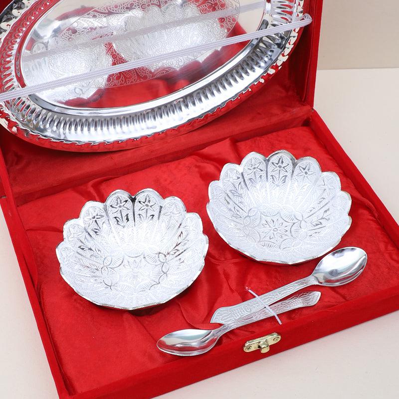Padma Bowl With Spoon (100 ML) - Set Of Five media 5