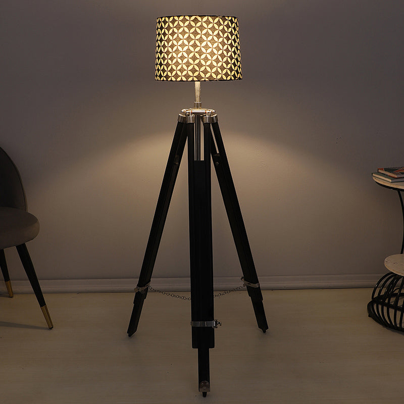 Tatania Printed Tripod Floor Lamp