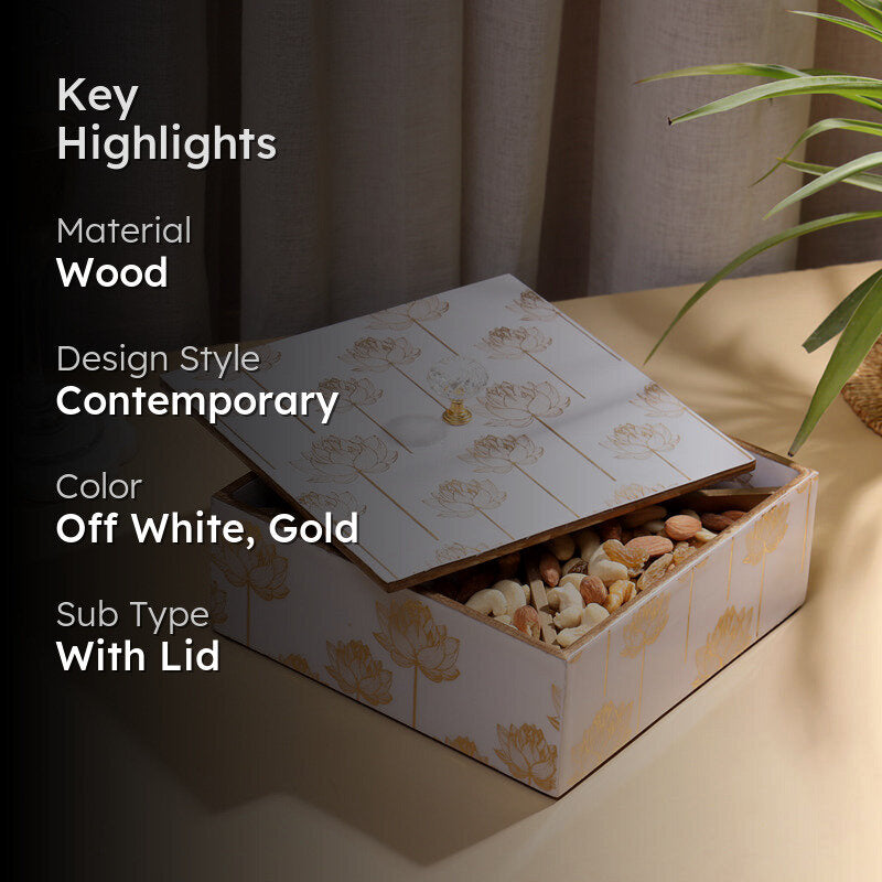 Lotus Lumina Dry Fruit Container media 2