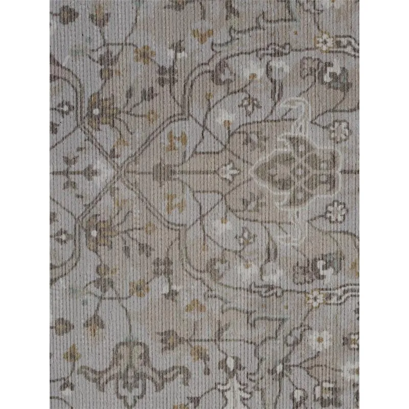 Aziza Ethnic Polyester Carpet - Grey media 5