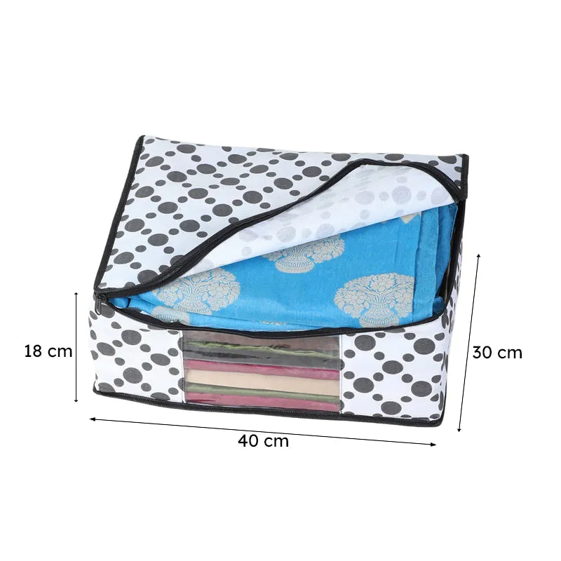 Rigg Polka Dot Saree Cover - Set Of Six media 7