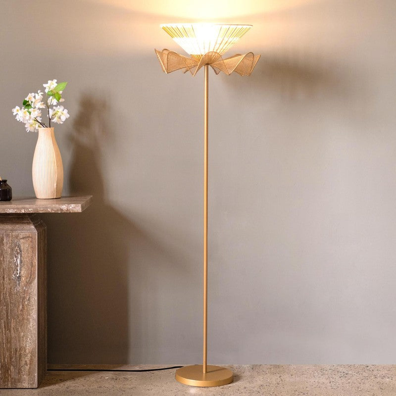 Orange Tree Fucius Floor Lamp