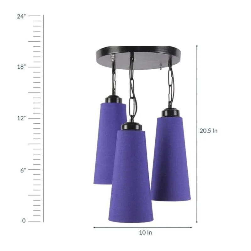 Ambra Ceiling Lamp - Purple media 4
