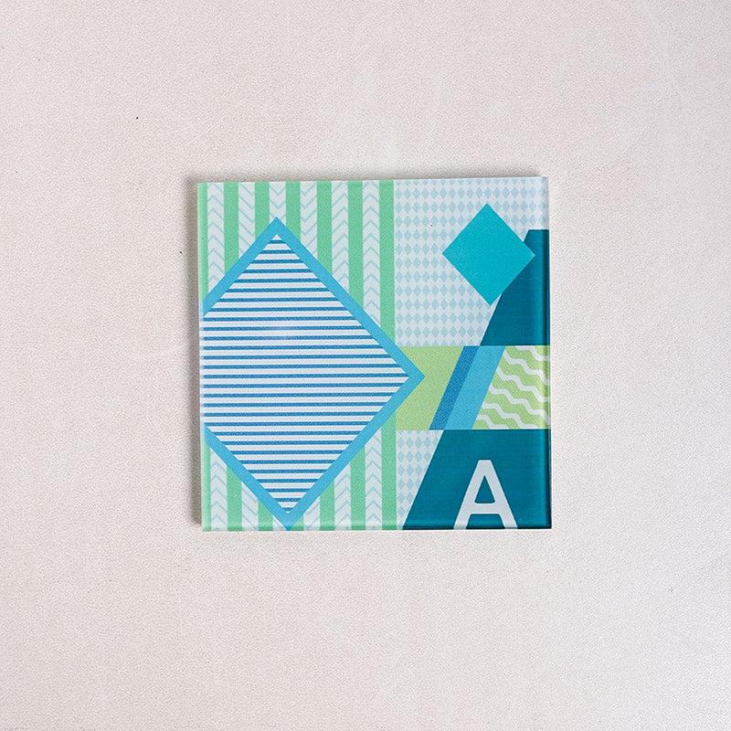 Royal Flush Glass Coaster (Green) - Set Of Four media 3