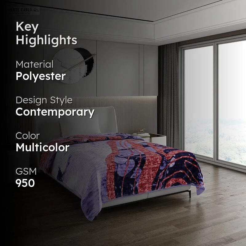 Monte Carlo Twilight Tapestry Blanket - 950 GSM media 2