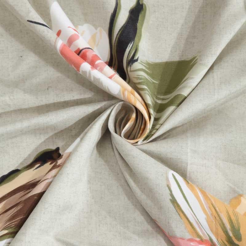 Chloe Printed Microfiber Bedsheet - 130 GSM media 4