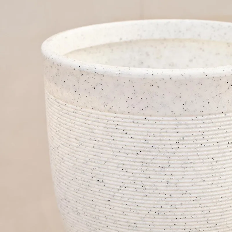 Ugaoo Orbridge Plastic Planter - White media 3
