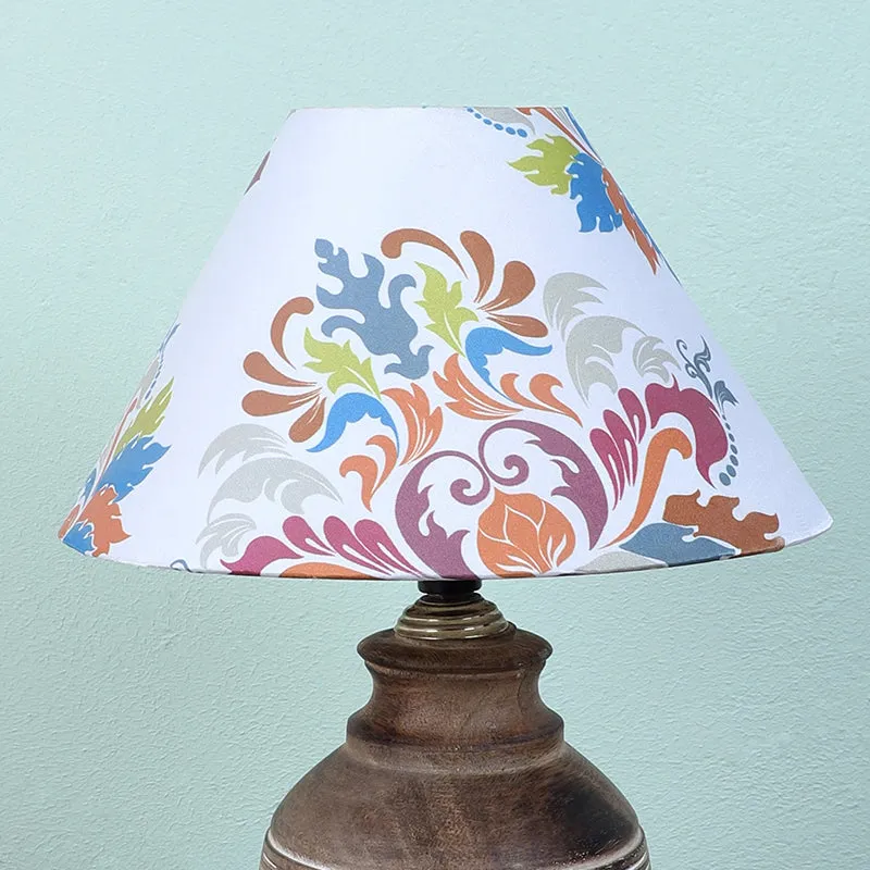 Nordlys Enso Printed Mango Wood Table Lamp - Multicolor media 2