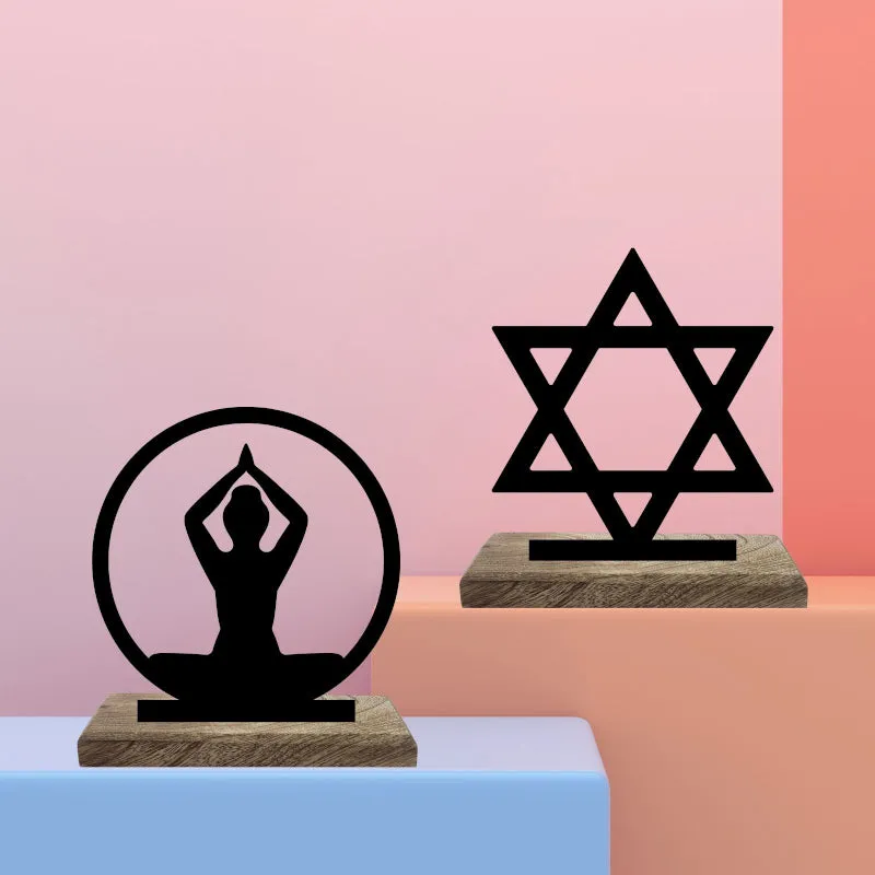 Divine Alignment Showpiece - Set Of Two media 1