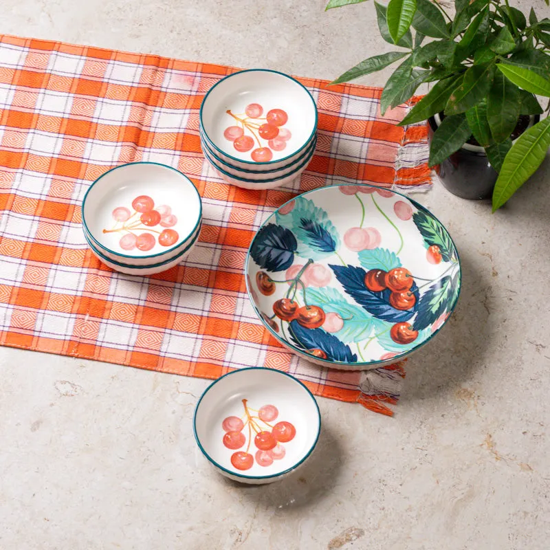 Tropical Bliss Serving Bowl - Seven Piece Set media 3