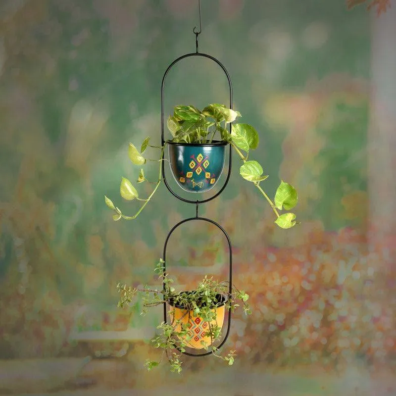 Yuva Hanging Planter - Set Of Two media 1